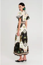 Reptile Long Dress - Image 3