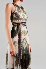 Reptile Long Dress - Mesh - Image 7