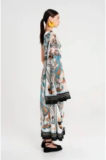Fountain One Shoulder Long Dress - Silky - Image 4