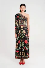 Eternity One Shoulder Long Dress - Image 5