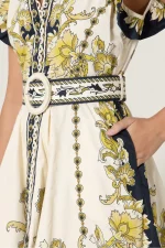 Baronessa Dress - Papyrus Burnished Gold - Image 3