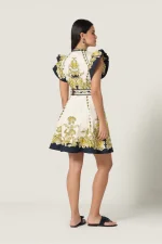 Baronessa Dress - Papyrus Burnished Gold - Image 5