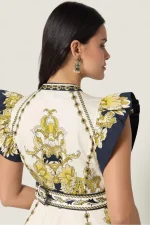 Baronessa Dress - Papyrus Burnished Gold - Image 6