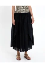 Flow Maxi Skirt - Black