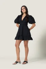 Olga Dress - Onyx Black
