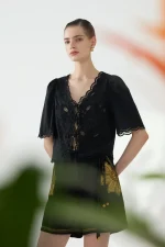 Vinetta Top - Onyx Black - Image 5