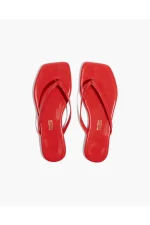 Square Toe Lily - Red Gloss