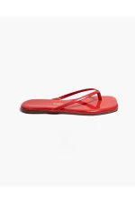 Square Toe Lily - Red Gloss - Image 2