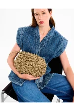 Vero Clutch - Champagne Gold - Image 2