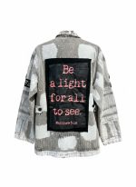 Jacket Ayios John - Acid White Paint - Image 2