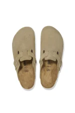 Boston Suede Leather - Faded Khaki - Image 2