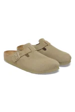 Boston Suede Leather - Faded Khaki - Image 5