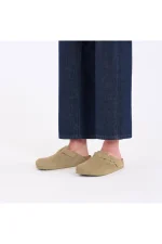 Boston Suede Leather - Faded Khaki - Image 6