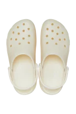 Classic Platform Glitter Clog - Chalk - Image 3