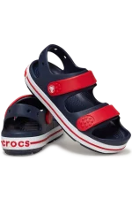 Kids Crocband Cruiser Sandal - Navy/Varsity Red - Image 2