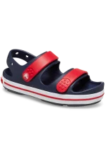 Kids Crocband Cruiser Sandal - Navy/Varsity Red - Image 5