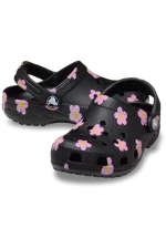 Toddler Classic Flower Clog - Black - Image 2