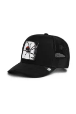 Baseball Cap Silver Spider
