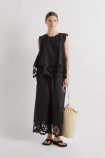 Cutwork Bloom Pants - Image 2