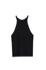 Essential Halter Top - Black - Image 2
