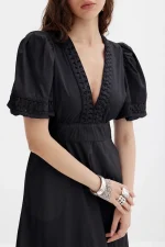 Odessa Dress - Onyx Black - Image 3