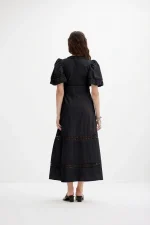 Odessa Dress - Onyx Black - Image 4