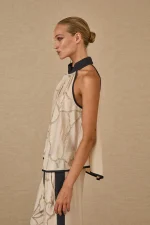 Golden Halter Top - Image 3
