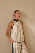 Golden Halter Top - Image 6