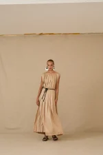 Grecian Pleat Dress - Image 9