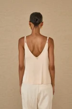 Silk Drape Cami - Image 2