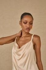 Silk Drape Cami - Image 5