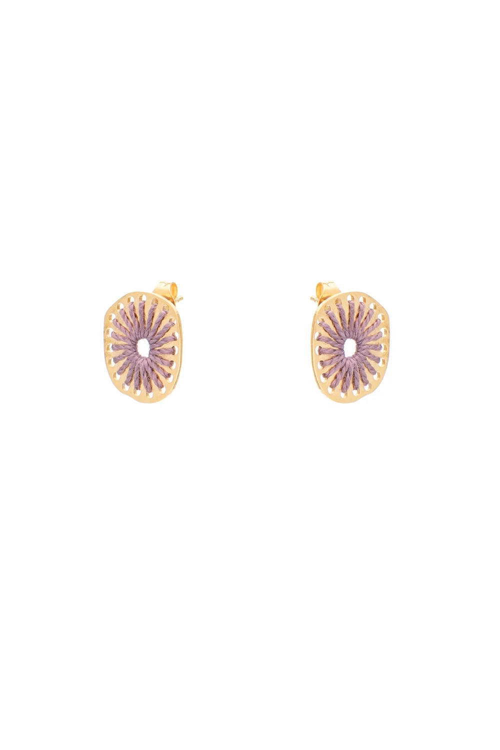 0212015085002_1_fk3pvl.webp Mini Fungo Earrings - Purple - Image 1
