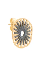 Mini Fungo Earrings - Grey - Image 2
