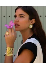 Fungo Earrings - White - Image 4