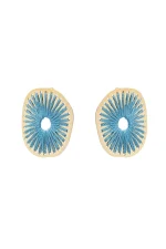 Fungo Earrings - Light Blue
