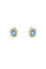 Mini Fungo Earrings - Light Blue