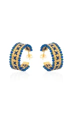 Mosaico Earrings - Royal Blue