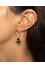 Dalia Earrings - Brown - Image 3