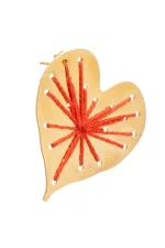 Heartfelt Grove Earrings - Orange - Image 2