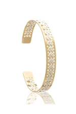 Zig Zag Bracelet - White