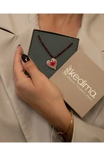 Heartfelt Necklace - Red