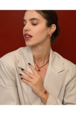 Heartfelt Necklace - Red - Image 2