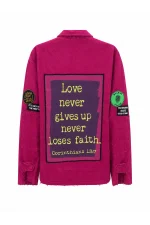 Jacket Ayios - Fluo Rubine - Image 2
