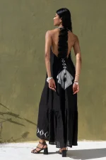 Amara Dress - Black - Image 2