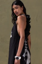 Amara Dress - Black - Image 3