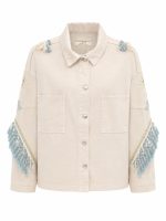 Jacket Elektra - Ecru Poncho