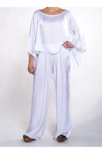 Aplo Elxis Pants - White