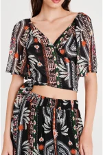Myrtle Wrap Crop Top - Image 8