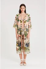 Citrus Kimono - Jacquard