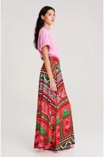 Pina-Colada Long Skirt - Viscose - Image 4